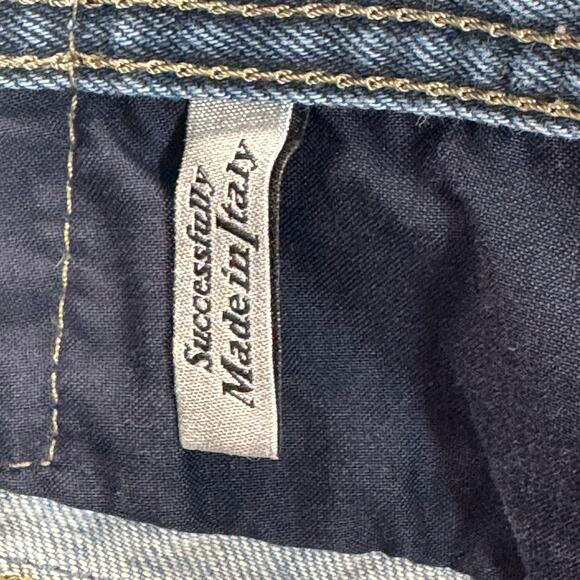 Y2K Diesel Mens Krayver 0827X Regular Slim Jeans Pants Sz 31x32 Distressed - Picture 11 of 11